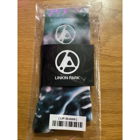 Linkin Park FZ Bubble Texture Embroidered Socks From Zero Album - Picture 2 of 4